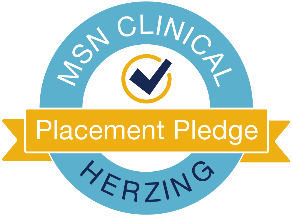 MSN Clinical Placement Pledge Herzing Badge