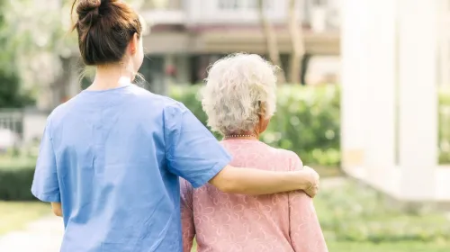 Nurse With Patient